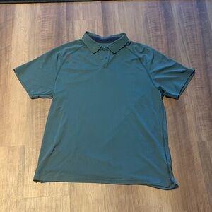 RHÔNE Green Polo Shirt Men’s Size Large